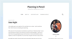 Desktop Screenshot of planninginpencil.com